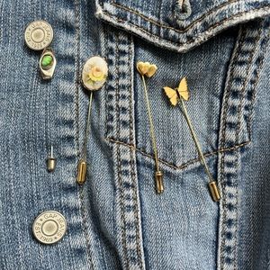 4 vintage stick pin bundle
